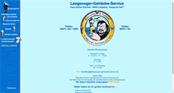 Desktop Screenshot of langeooger-getraenke-service.de